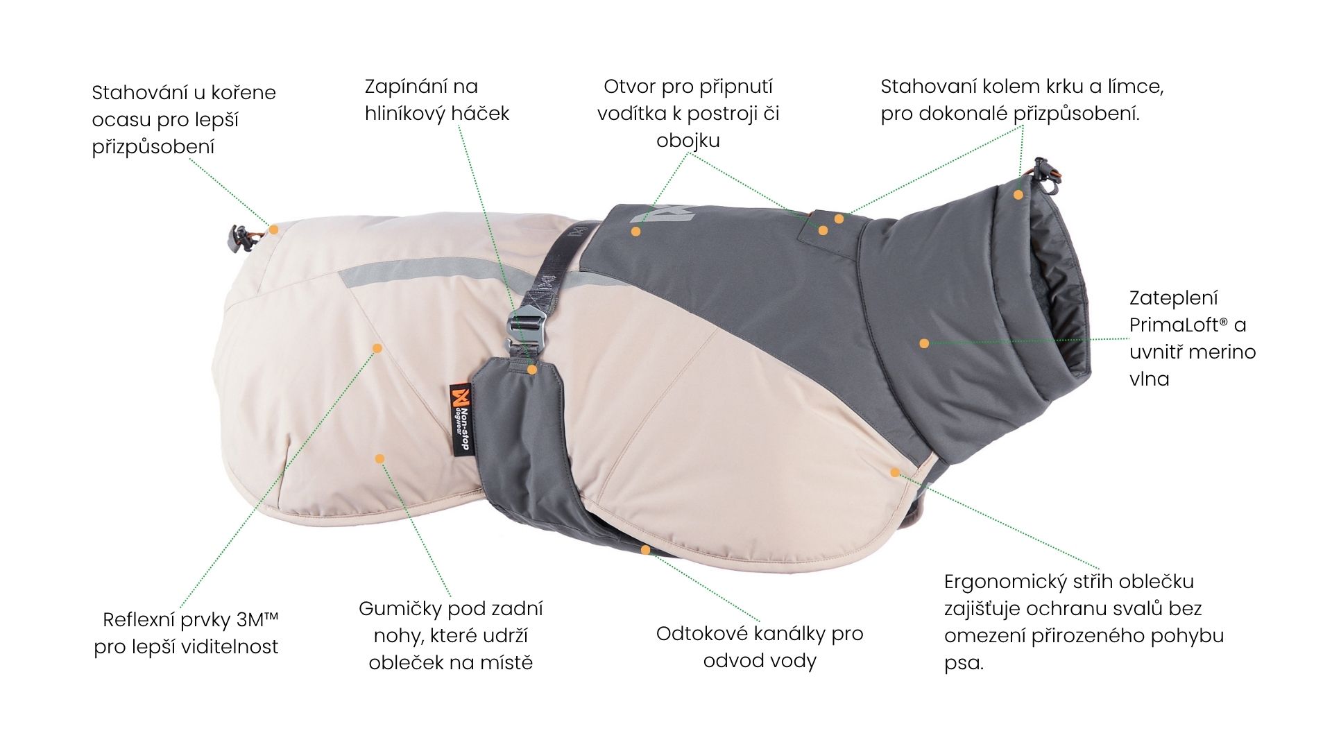 Glacier Wool 3.0 jacket popisek